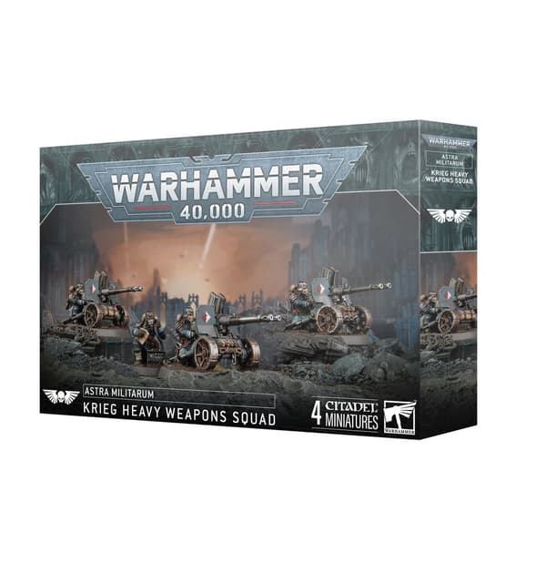 NY! Astra Militarum Krieg Heavy Weapons Squad