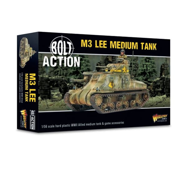 NY! US M3 Lee Medium Tank - Bolt Action Warlord Games