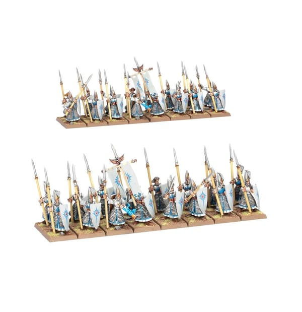 NY! Elven Spearmen High Elf realms Warhammer The Old World