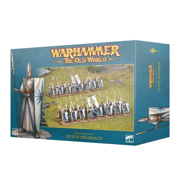 NY! Elven Spearmen High Elf realms Warhammer The Old World