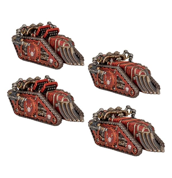 NY! Legions Imperialis: Mechanicum Karacnos Assault Tank Squadron