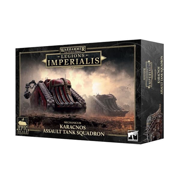 NY! Legions Imperialis: Mechanicum Karacnos Assault Tank Squadron