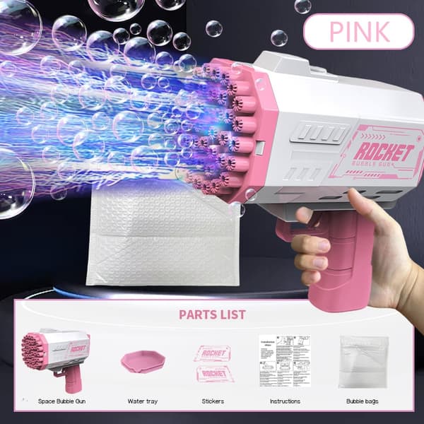 40-håls bubbelpistol för barn - fest och bröllop