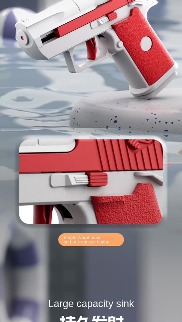 MINI Desert Eagle Water Gun - Pieni pistooli lasten rantaleikkiin