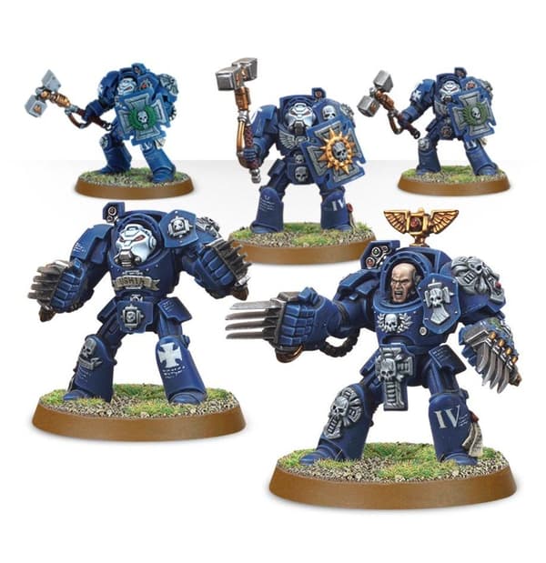 NY! Terminator Assault Squad Space Marines Warhammer 40 000
