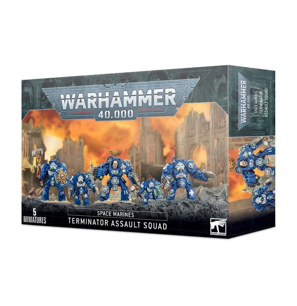 NY! Terminator Assault Squad Space Marines Warhammer 40 000