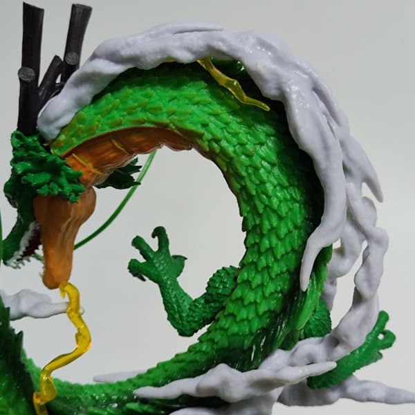 24 cm Dragon Ball Anime Figuuri Shenron Figuuri Goku ja Shenron Figuuri Malli Pvc Patsas Nukkekokoelma Huonelelu Lahjat