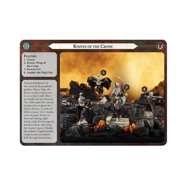 NY! Knives of the Crone Warhammer Underworld