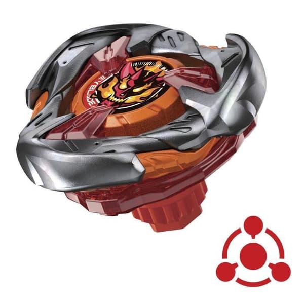 Beyblade X, aloituspakkaus Hammer Incendio 3-70H UX tasapainottavalla päällä ja laukaisimella, 8+ vuotta