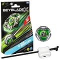 Miniatyrbild 1 av 5: Beyblade X, startpaket Helm Knight 3-80N med högersnurr, försvarsliknande tävlingstopp och launcher, från 8 år