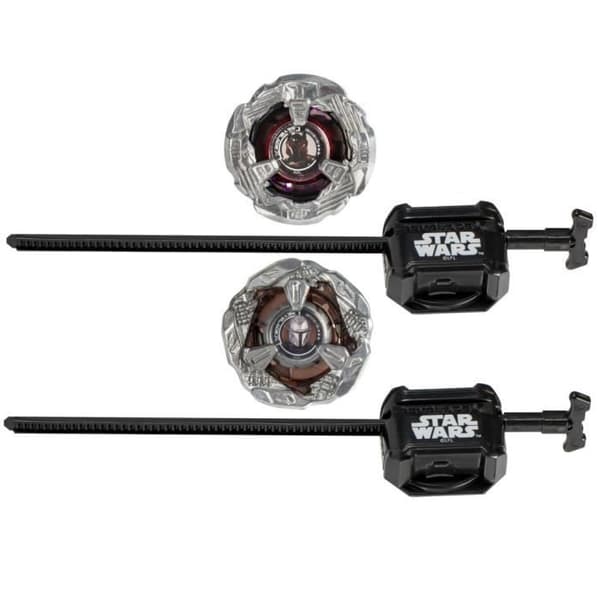 Beyblade X Multipack Toupie The Mandalorian 3-60F vs. Moff Gideon 3-80N, Star Wars, Alder 8