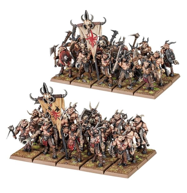 NY! The Old World: Beastmen Brayherds Gor Herd