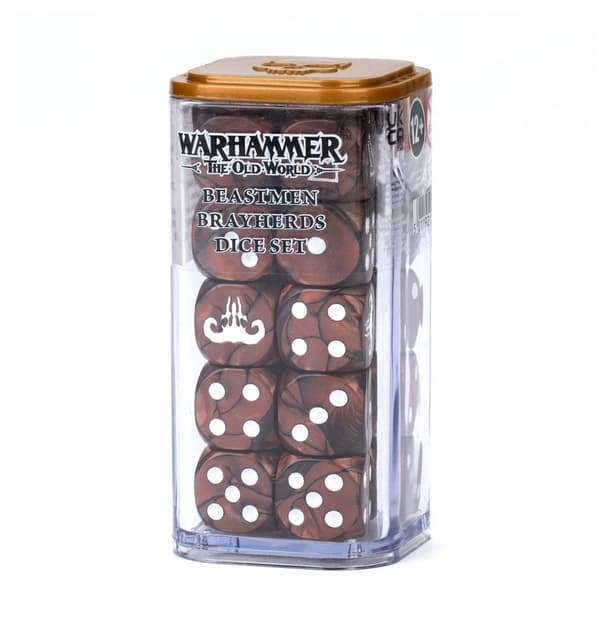 NY! Beastmen Brayherds Dice set