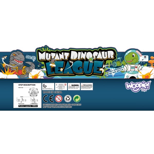 WOOPIE Vandpistol med rygsæk Dino