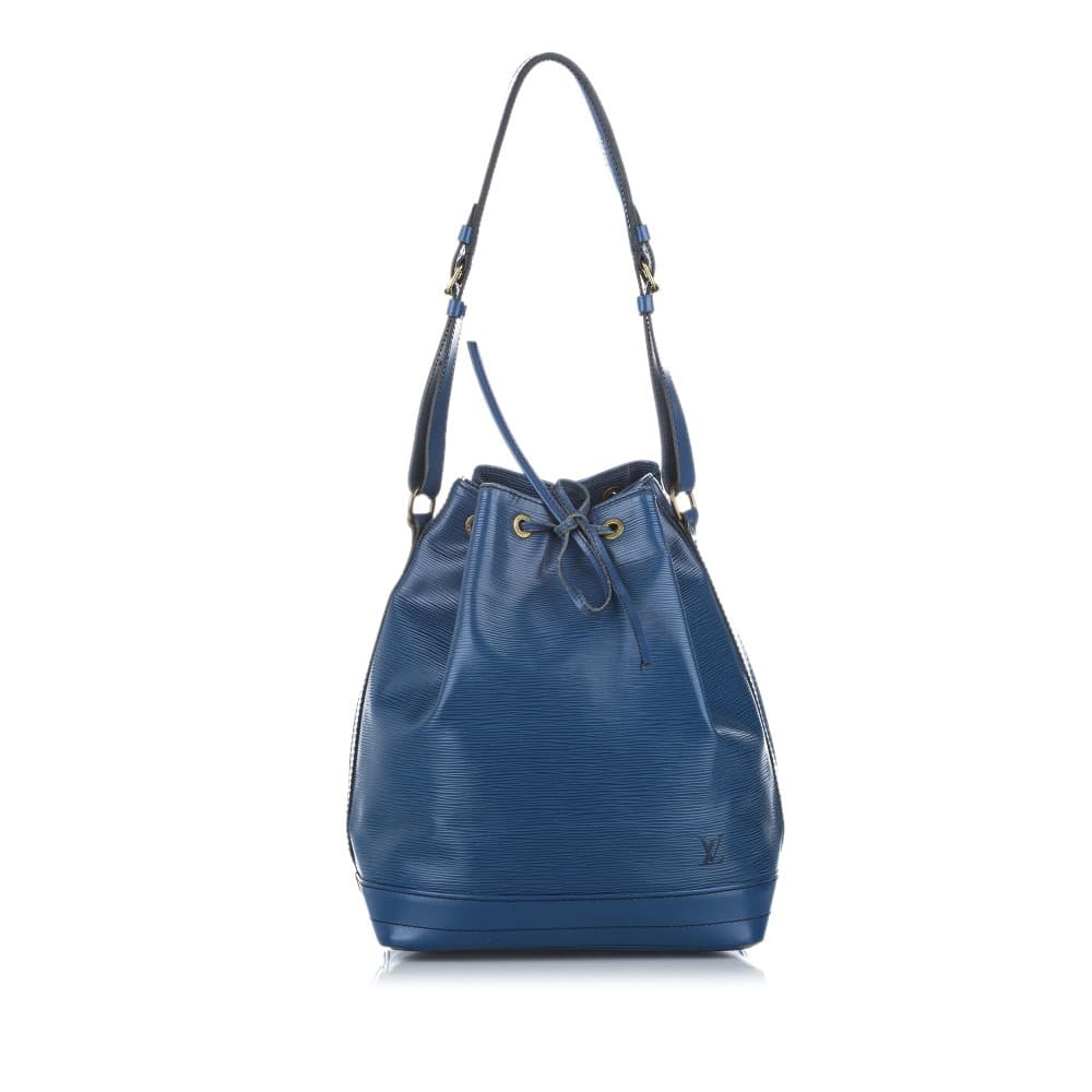 Pre-owned Louis Vuitton Epi Noe Blue