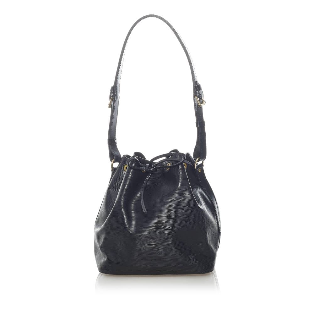 Pre-owned Louis Vuitton Epi Petit Noe Black