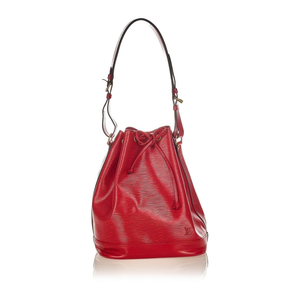 Pre-owned Louis Vuitton Epi Noe Red