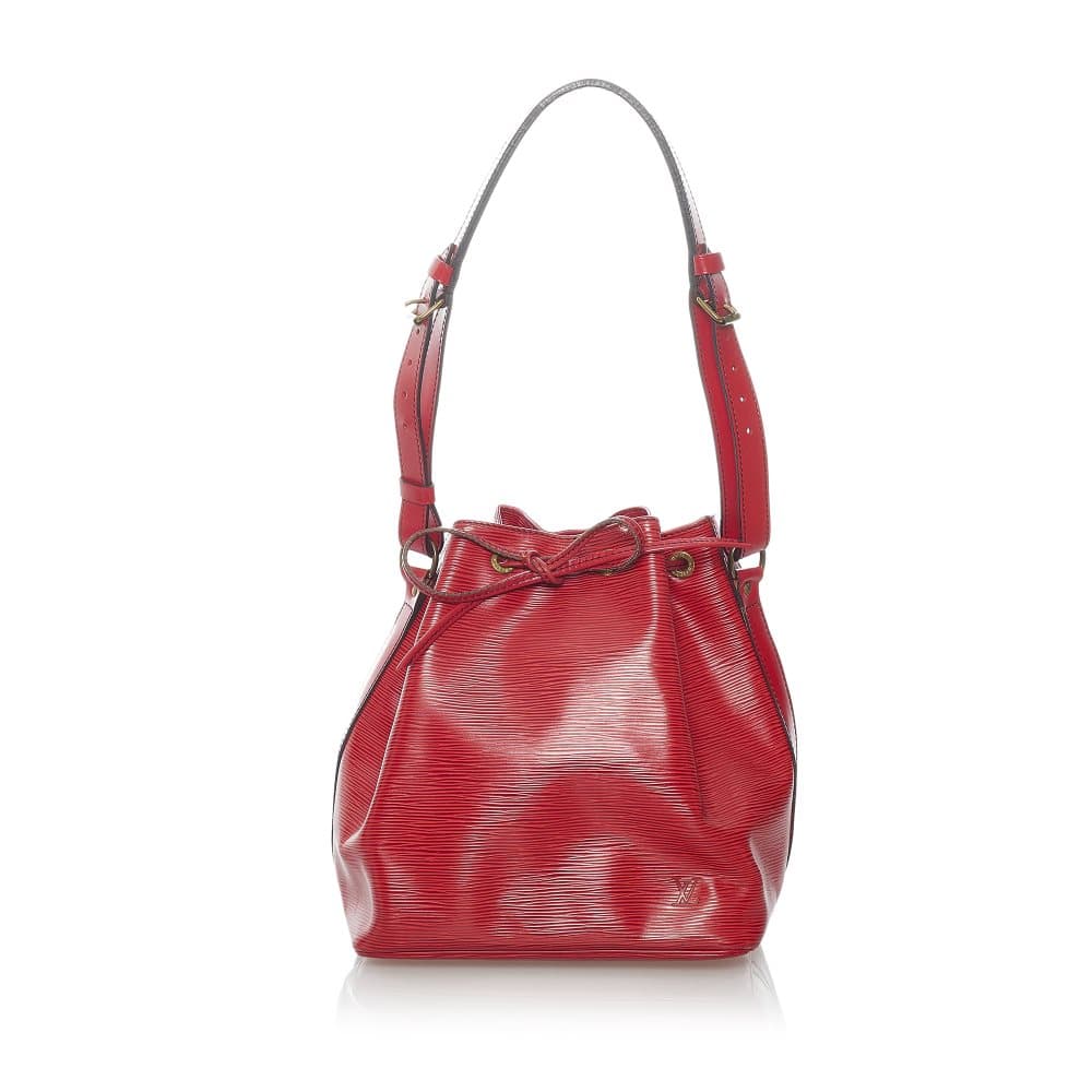 Pre-owned Louis Vuitton Epi Petit Noe Red