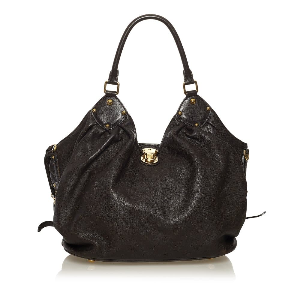 Pre-owned Louis Vuitton Monogram Mahina L Brown