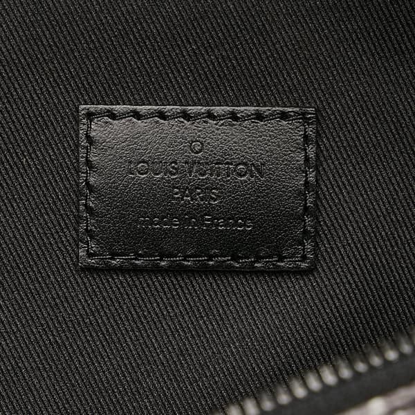 Pre-owned Louis Vuitton Monogram Galaxy Discovery Bumbag Black