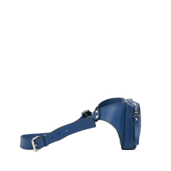 Pre-owned Valentino VLTN Belt Bag Blue