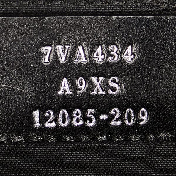 Pre-owned Fendi Zucca FF 1974 Diagonal Belt Bag Black