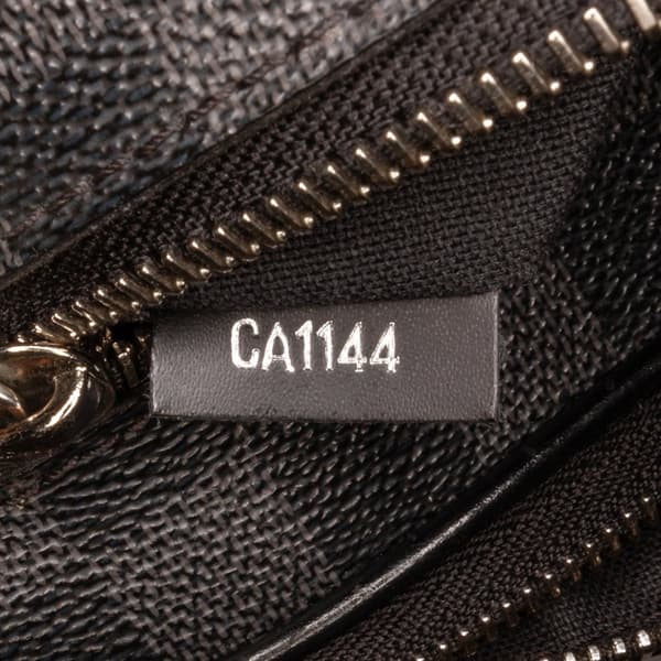 Pre-owned Louis Vuitton Damier Graphite Ambler Black