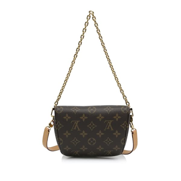 Pre-owned Louis Vuitton Monogram Mini Bumbag Brown