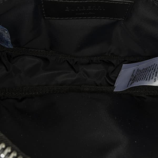 Pre-owned Burberry Cannon Belt Bag Black