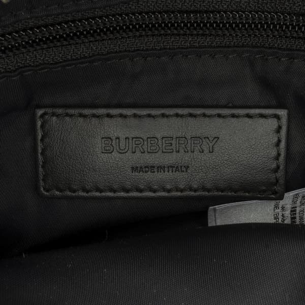 Pre-owned Burberry Cannon Belt Bag Black