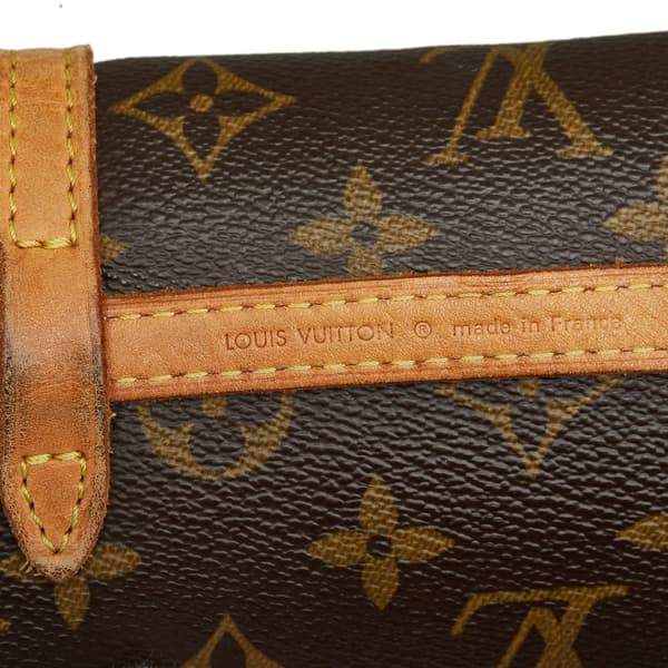 Pre-owned Louis Vuitton Monogram Pochette Marelle PM Brown