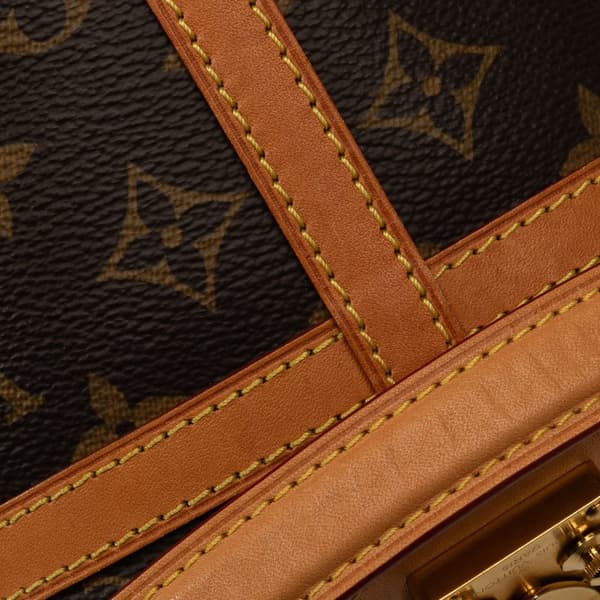 Pre-owned Louis Vuitton Monogram Duffle Brown