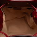 Miniatyrbillede 5 af 10: Pre-owned Gucci Small Suede Web Ophidia Bucket Blue