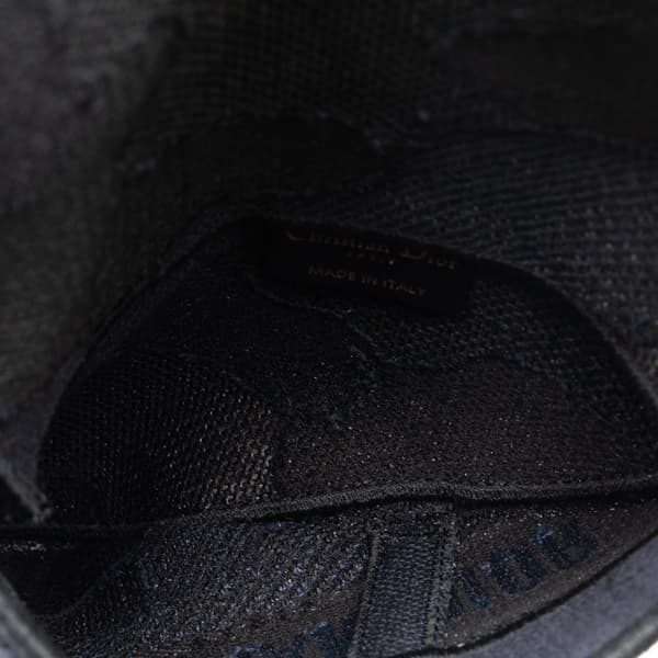 Pre-owned Dior Camouflage Saddle Belt Bag Blue