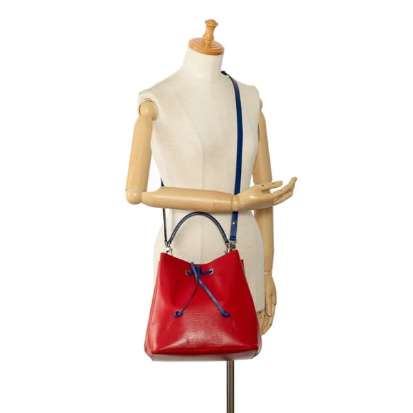 Pre-owned Louis Vuitton Epi NeoNoe MM Red