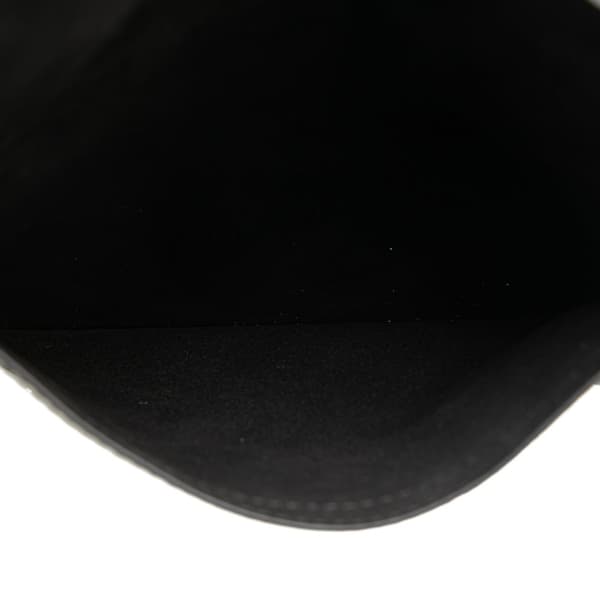 Pre-owned Dior Crinkled Lambskin Saddle Belt Bag Black