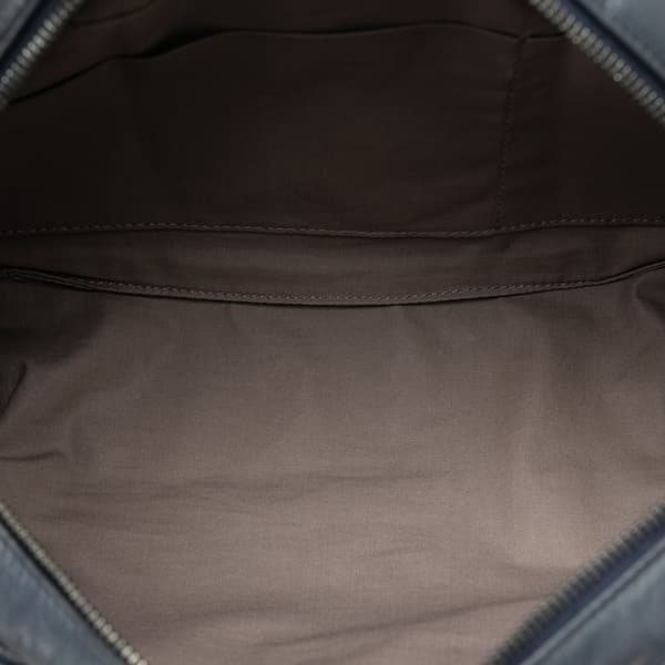 Pre-owned Bottega Veneta Intrecciato Belt Bag Blue