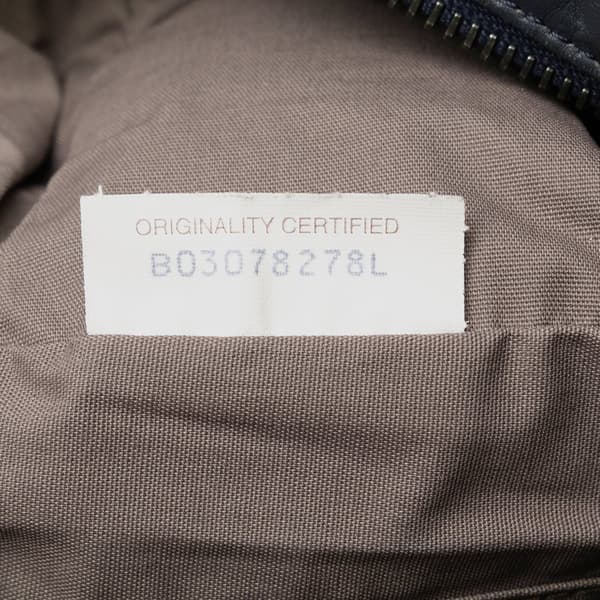 Pre-owned Bottega Veneta Intrecciato Belt Bag Blue