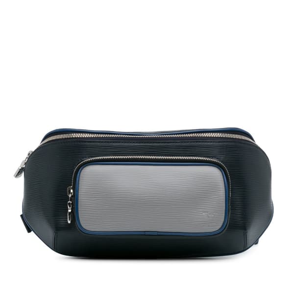 Pre-owned Louis Vuitton Epi Damier Graphite Bumbag Blue
