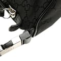 Miniatyrbild 9 av 10: Pre-owned Gucci GG Nylon Web Belt Bag Black