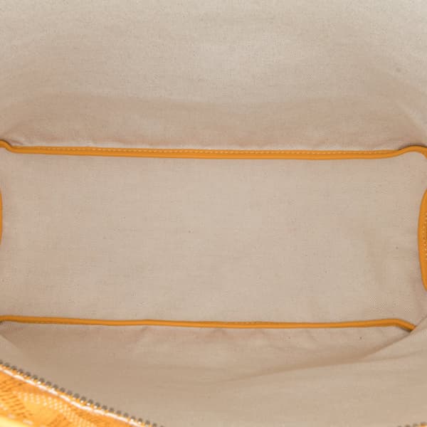 Pre-owned Goyard Goyardine Boheme Hobo Yellow