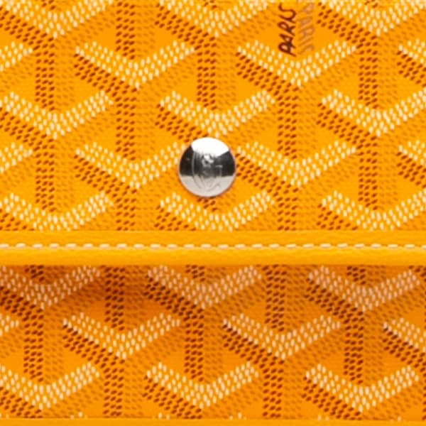 Pre-owned Goyard Goyardine Boheme Hobo Yellow