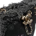 Pikkukuva 6 / 8: Pre-owned Chanel Mini Denim Mood Bucket with Chain Gray