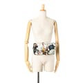 Miniatyrbild 8 av 9: Pre-owned Fendi Nylon Karl Kollage Convertible Belt Baguette White