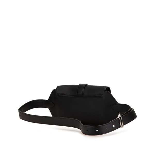 Pre-owned Hermès Swift Elan Pocket 24 Belt Bag Black