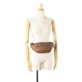 Miniatyrbillede 9 af 9: Pre-owned Bottega Veneta Nappa Intrecciato Belt Bag Brown