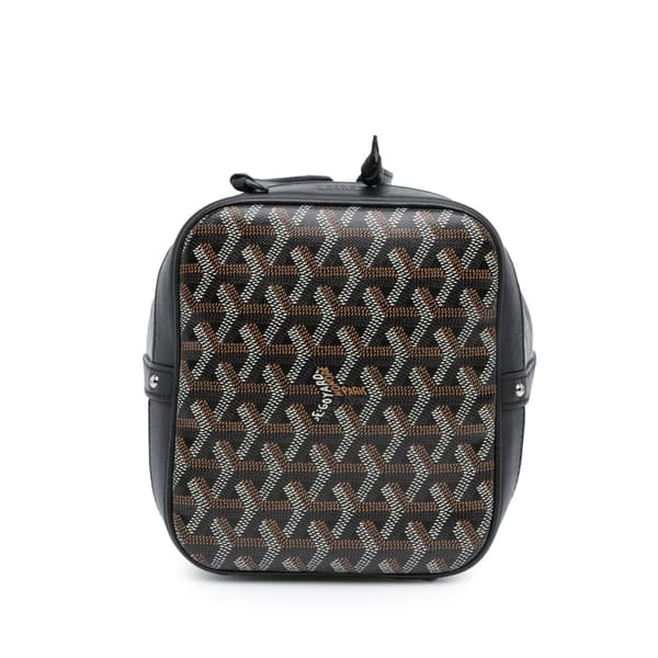 Pre-owned Goyard Goyardine Petit Flot Black