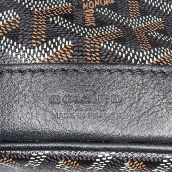 Pre-owned Goyard Goyardine Petit Flot Black