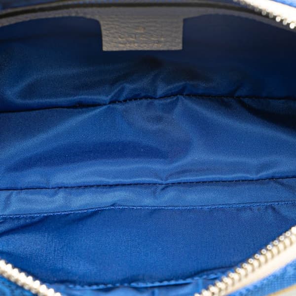 Pre-owned Gucci GG Nylon Off The Grid Belt Bag Blue