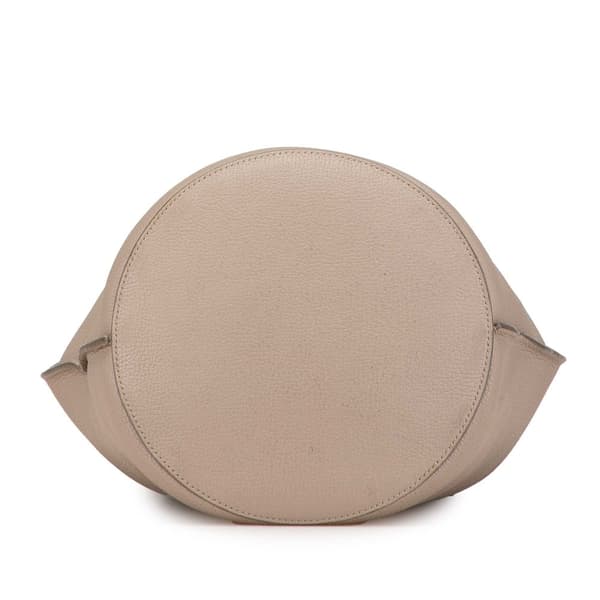 Pre-owned Celine Leather Big Bag Bucket Brown